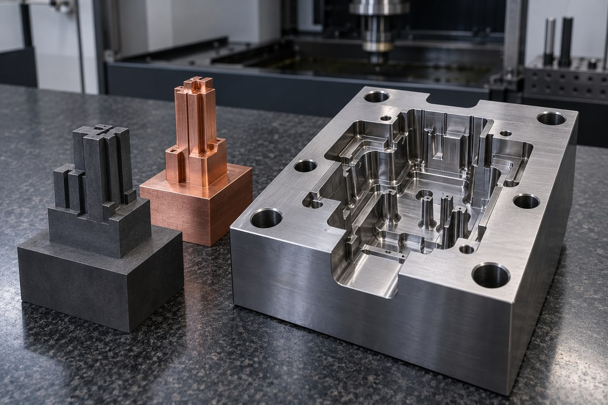 Forging die cavity after sinker EDM