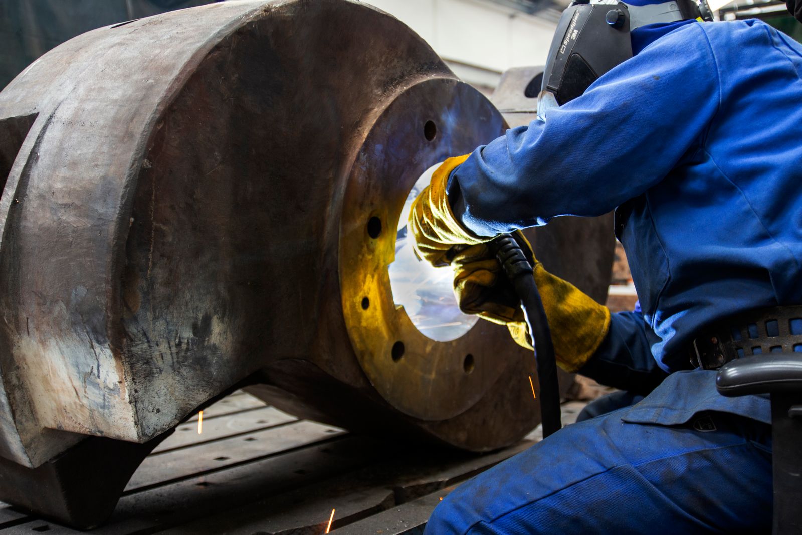 Large-Part Turning machining reference