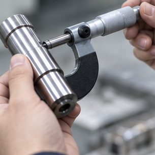 Micrometer shaft inspection