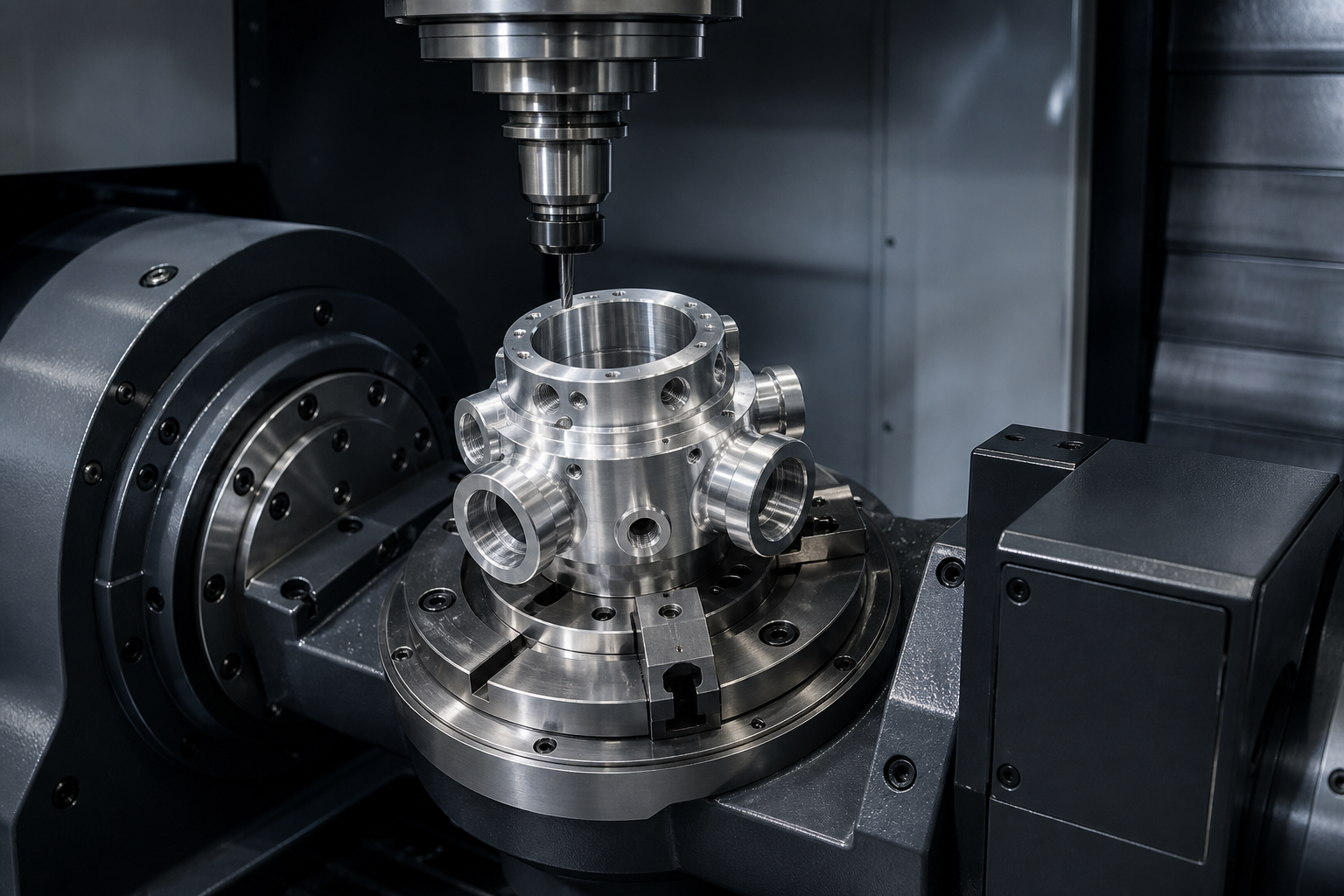 CNC lathe turned part feature