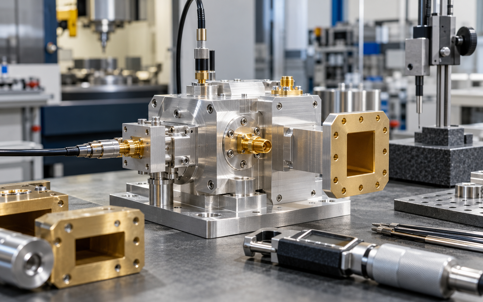 RF test fixture and measurement equipment